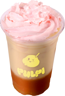 Cloudy Peach Latte