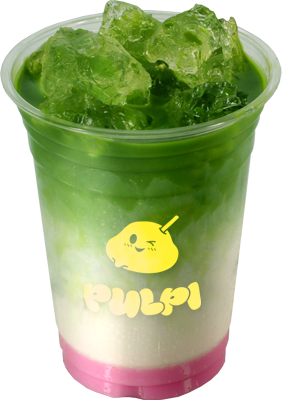 Matcha Guava Latte