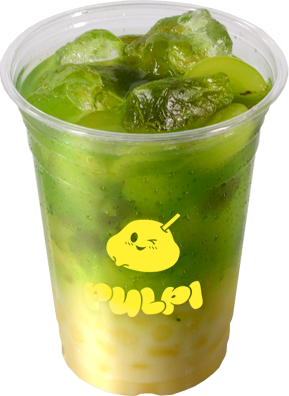 Green Grape Yogurt with Crystal Jelly
