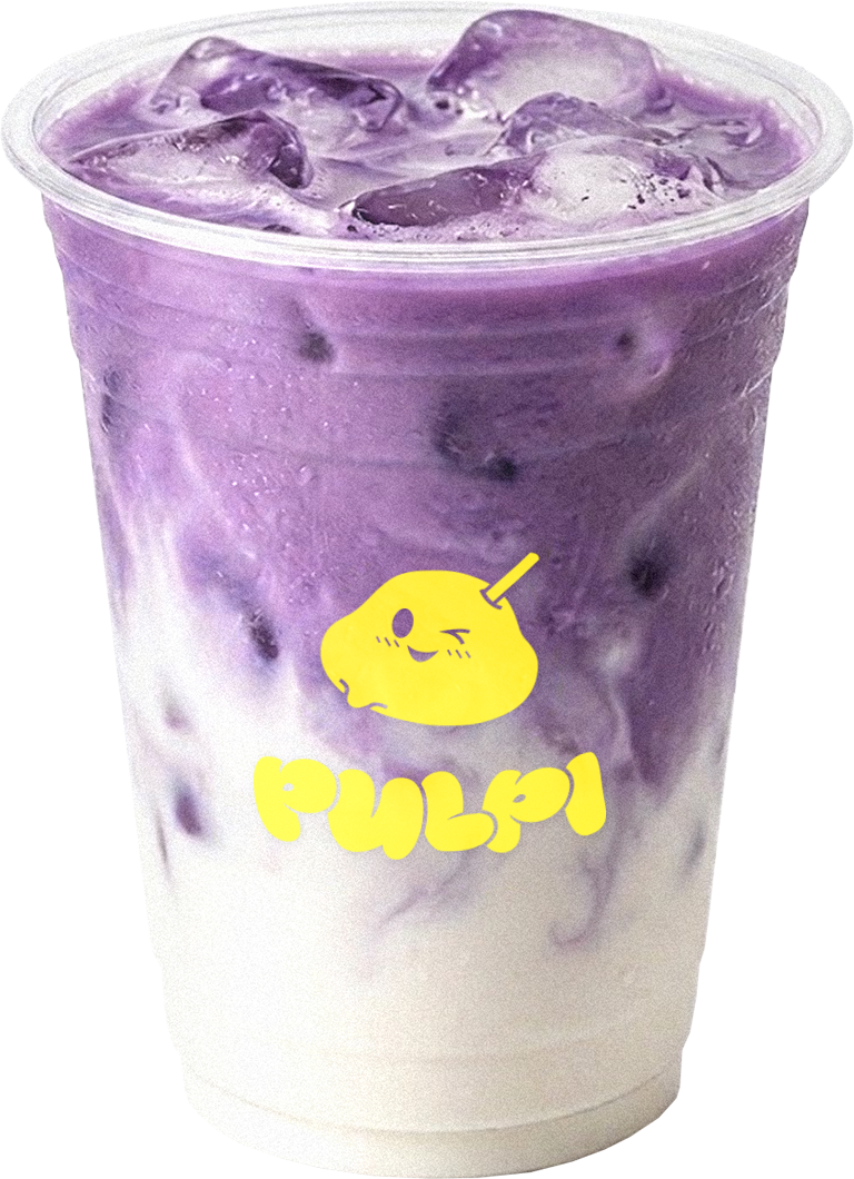 Purple Grape Latte